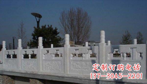 廊坊园林汉白玉栏板景观石雕