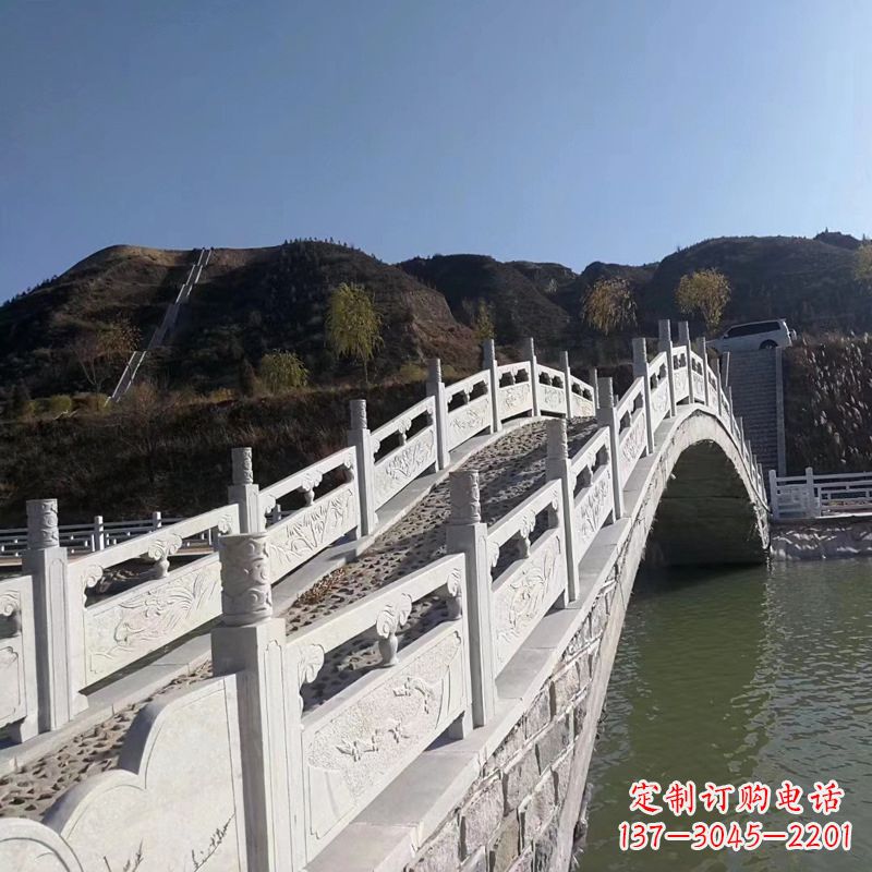 廊坊园林景点石雕桥栏板