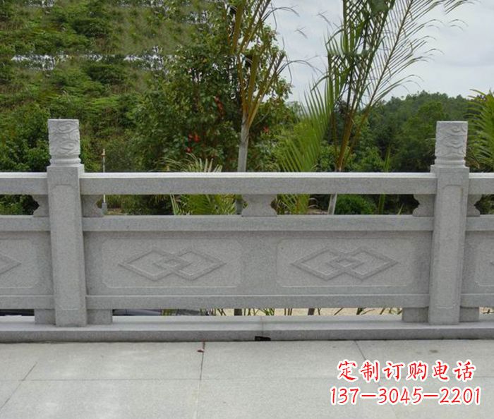 廊坊园林景观大理石栏板雕塑 (3)