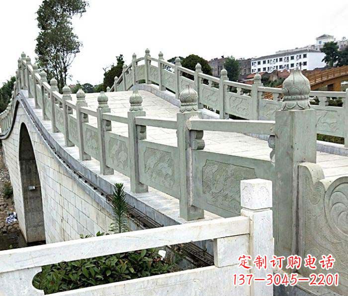 廊坊园林景观大理石栏板石雕 (3)