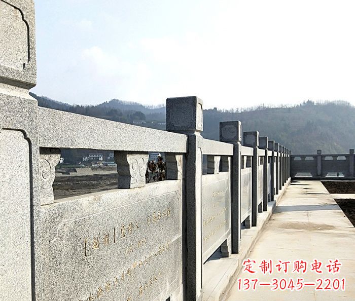 廊坊园林景观大理石栏板石雕 (14)