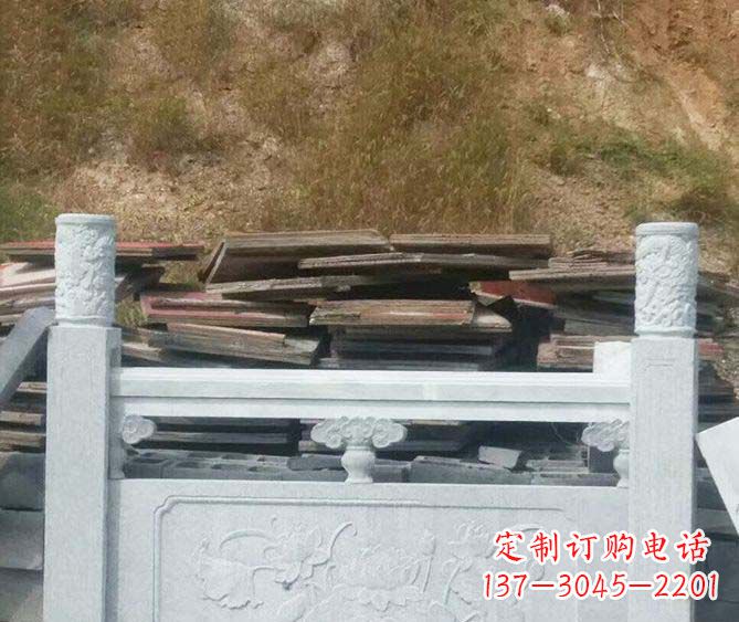 廊坊园林景观大理石栏板石雕