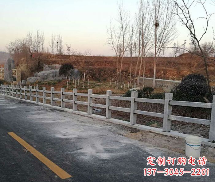 廊坊园林景观大理石栏杆石雕 (2)