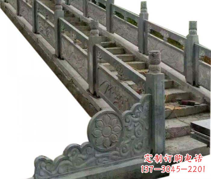 廊坊园林景观仿古石雕栏板 (4)