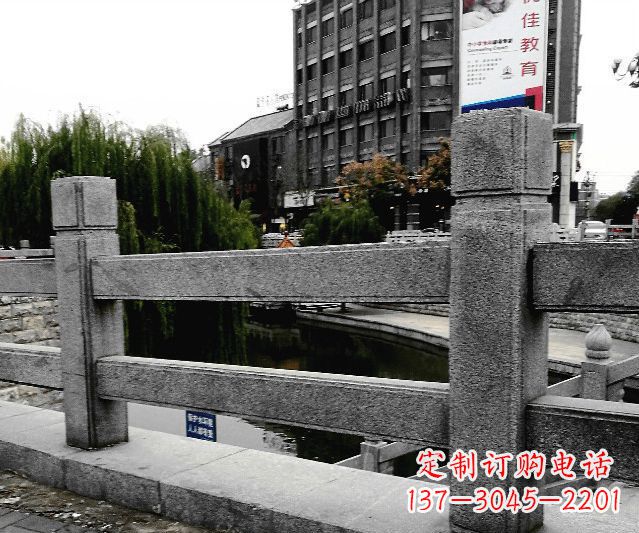廊坊园林景观仿古石雕栏板 (9)