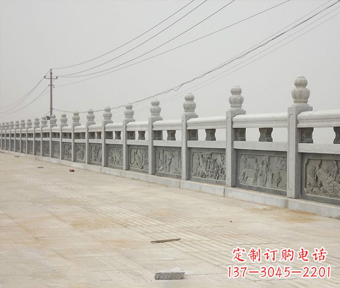 廊坊园林景观仿古石雕栏板_2