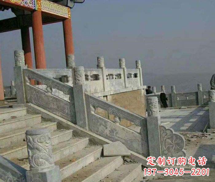 廊坊园林景观仿古石雕栏板