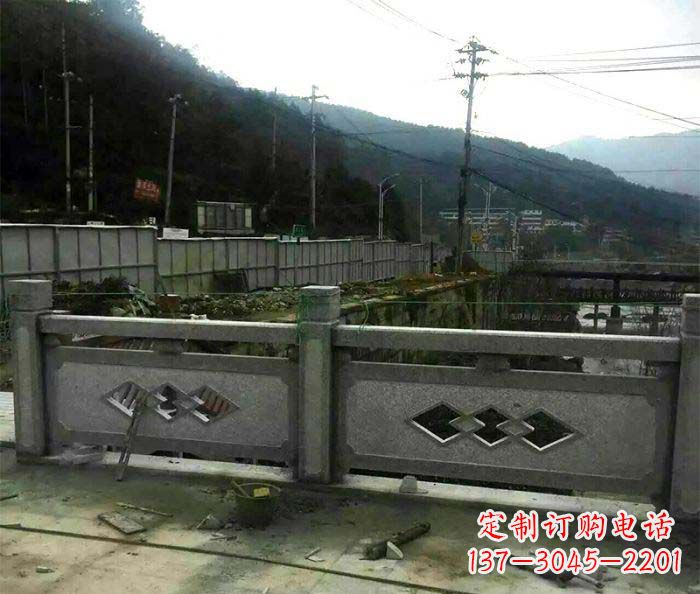 廊坊园林景观仿古石浮雕栏板 (2)