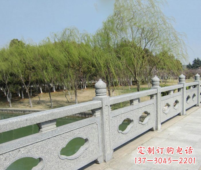 廊坊园林景观真山桥石雕栏板