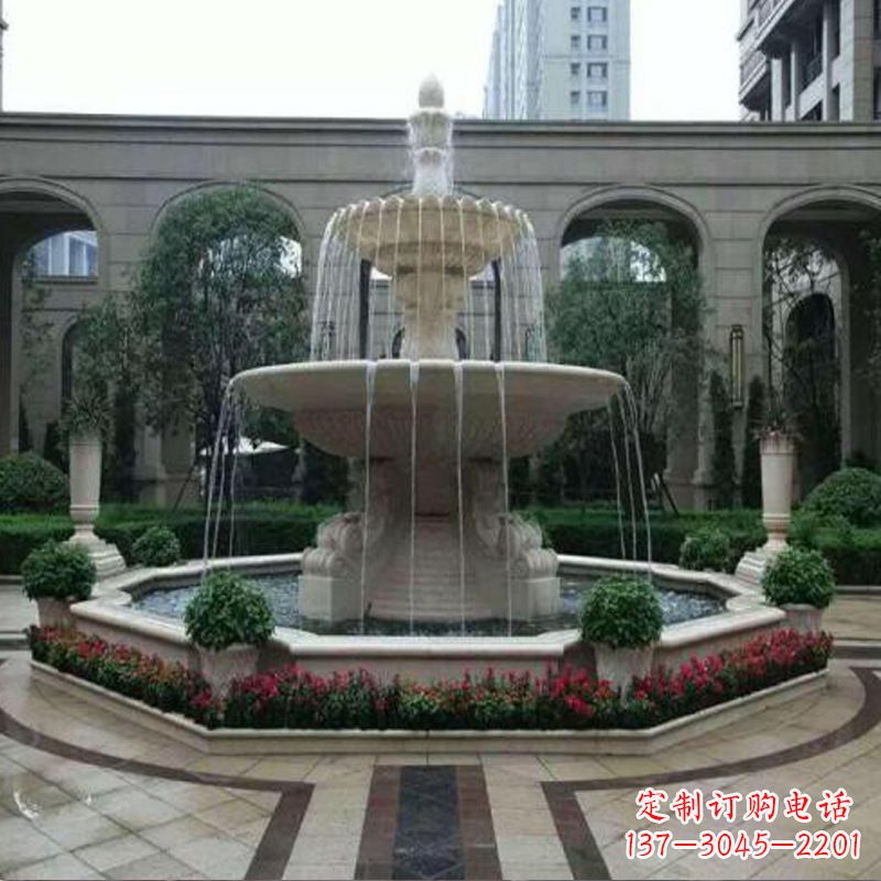 廊坊园林石雕喷泉雕塑