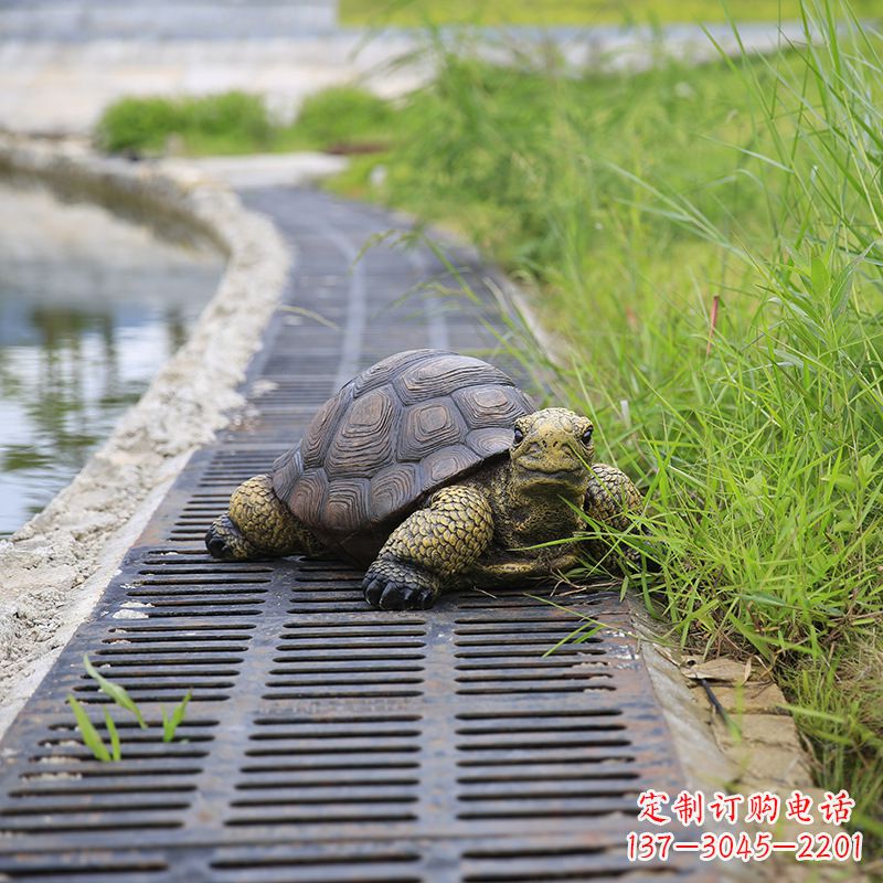 廊坊园林水景动物仿真乌龟雕塑