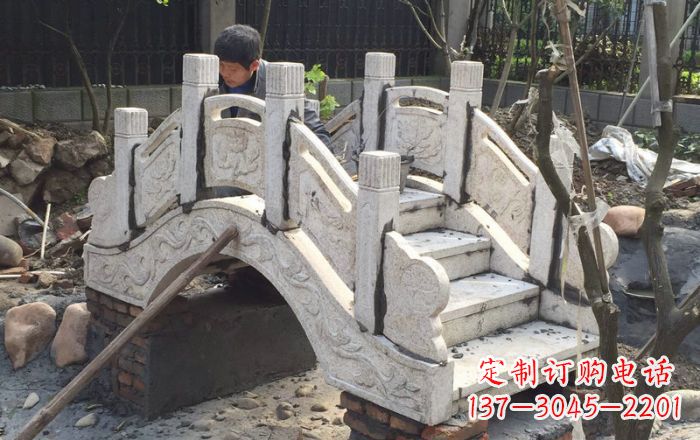 廊坊园林小型石拱桥 (2)