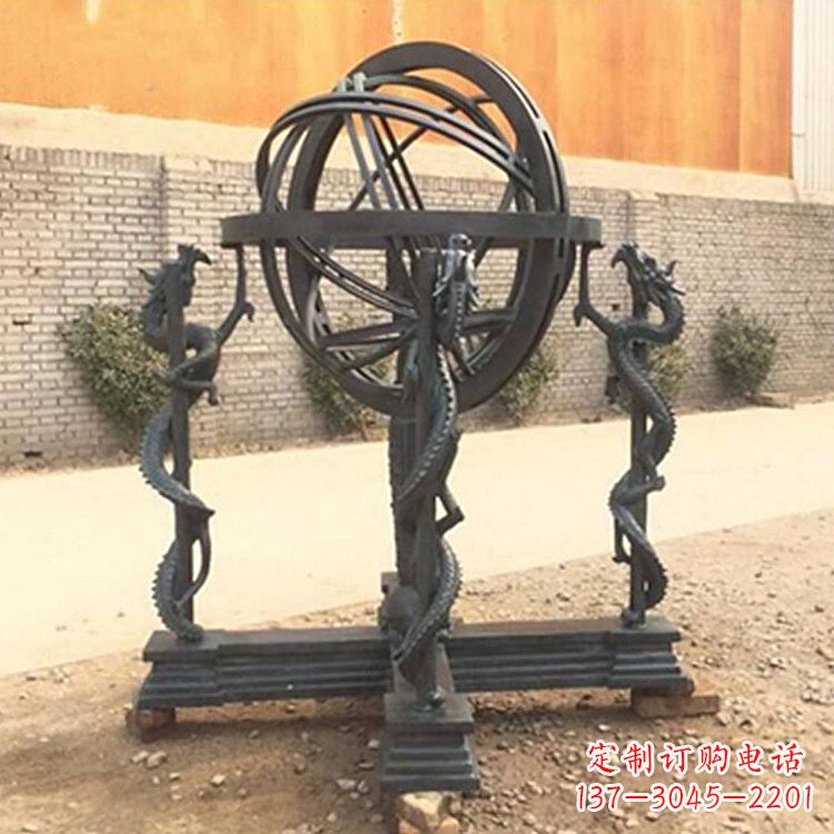 廊坊张衡天体仪浑天仪雕塑摆件