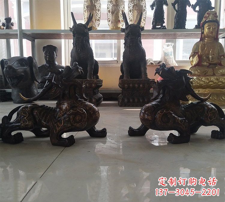 廊坊招财辟邪貔貅铜雕