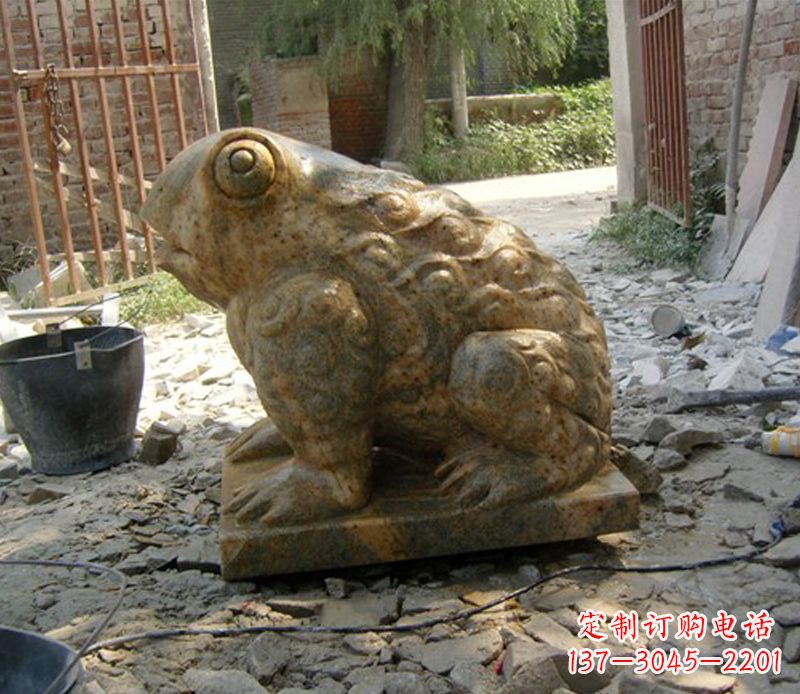 廊坊招财青蛙石雕