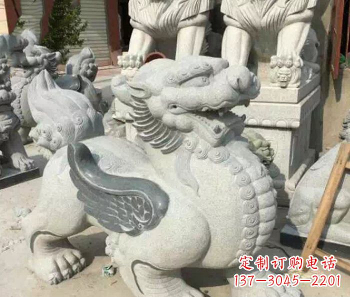 廊坊招财神兽仿古貔貅石雕
