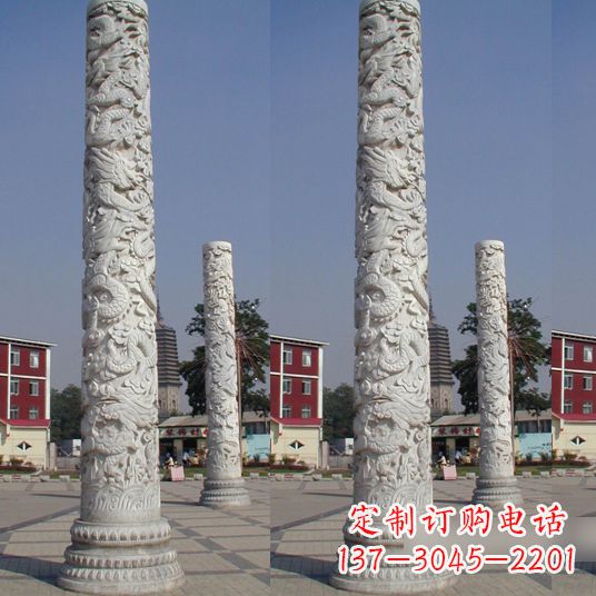 廊坊中国龙柱雕塑