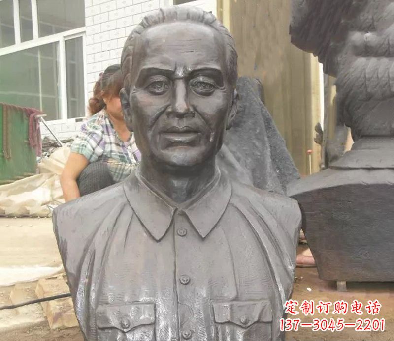 廊坊中国名人人物胸像铜雕
