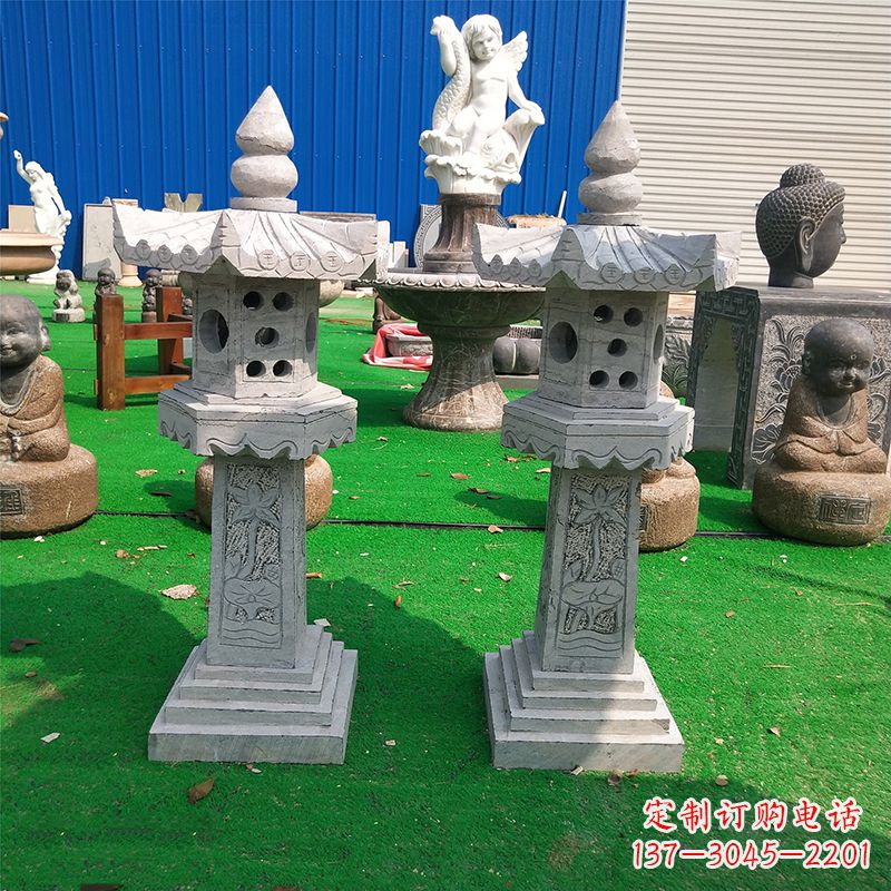 廊坊中式大理石灯笼