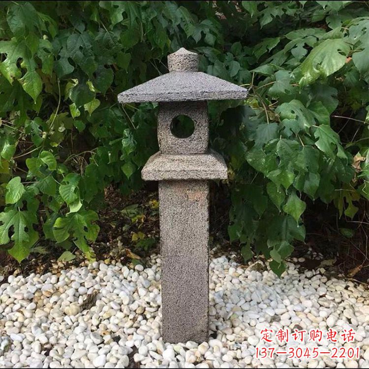 廊坊中式复古园林石灯