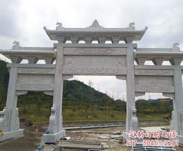 廊坊忠义石牌坊