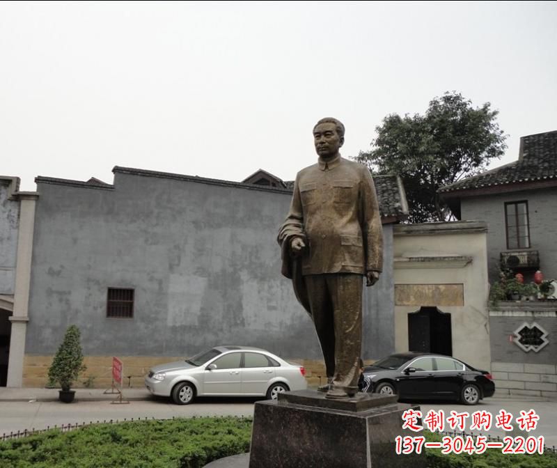 廊坊周恩来铜雕