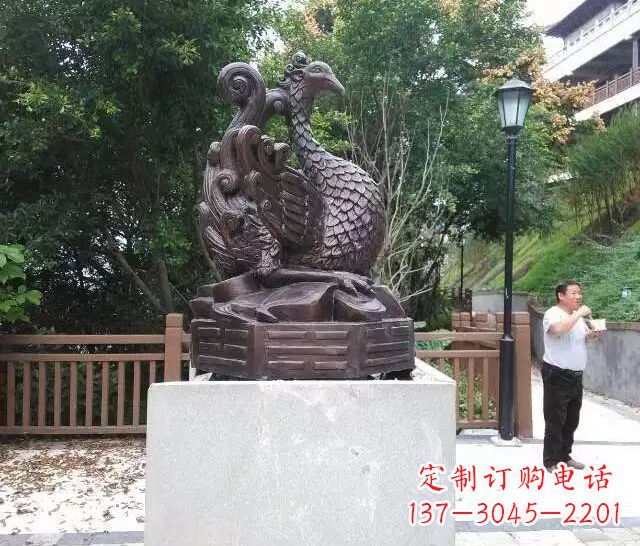 廊坊朱雀神兽雕塑