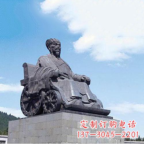 廊坊诸葛亮雕像-三国著名人物历史名人雕塑