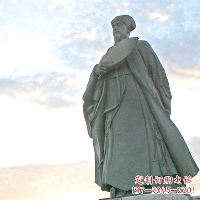 廊坊诸葛亮雕塑-三国著名历史人物雕像