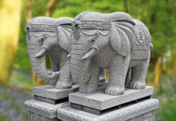 廊坊招财纳福石雕大象