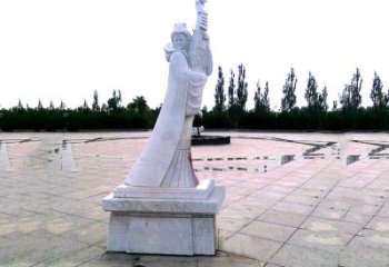 廊坊中国古代四大美女之王昭君广场石雕塑