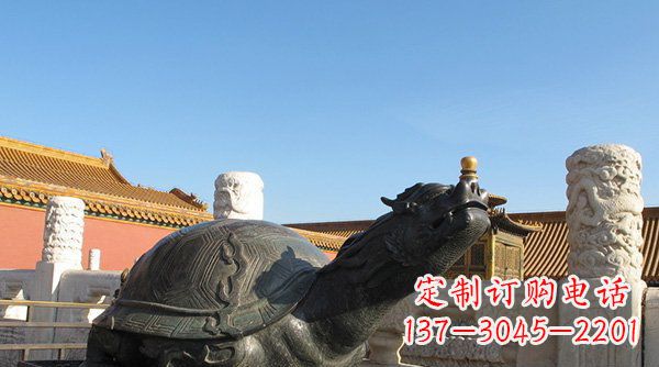 廊坊铸铜龙龟寺庙神兽铜雕
