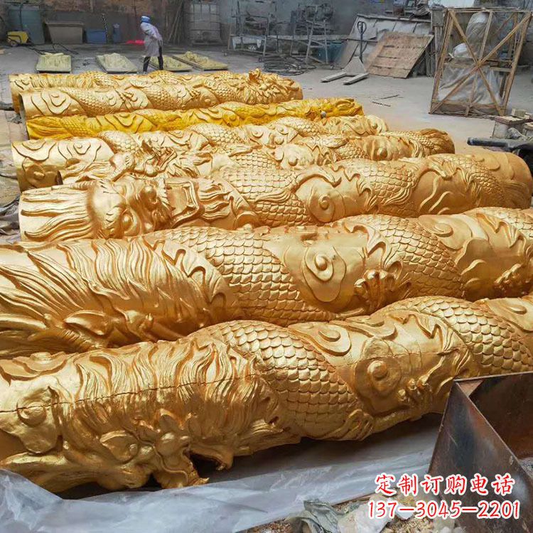 廊坊铸铜龙柱